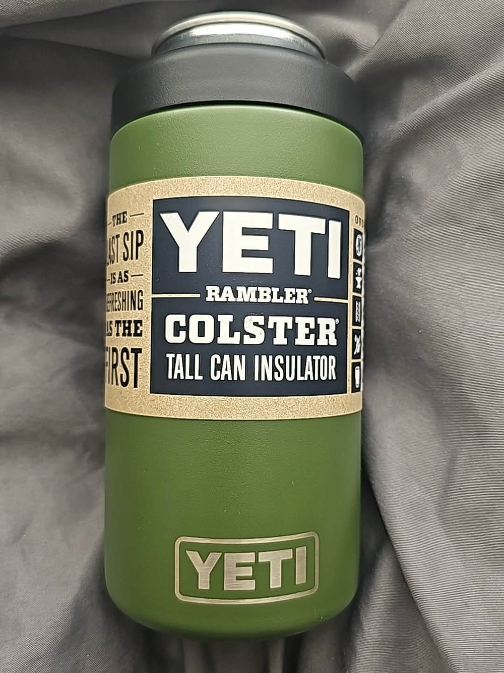 Yeti Highlands Olive Colster Tall Can Insulator